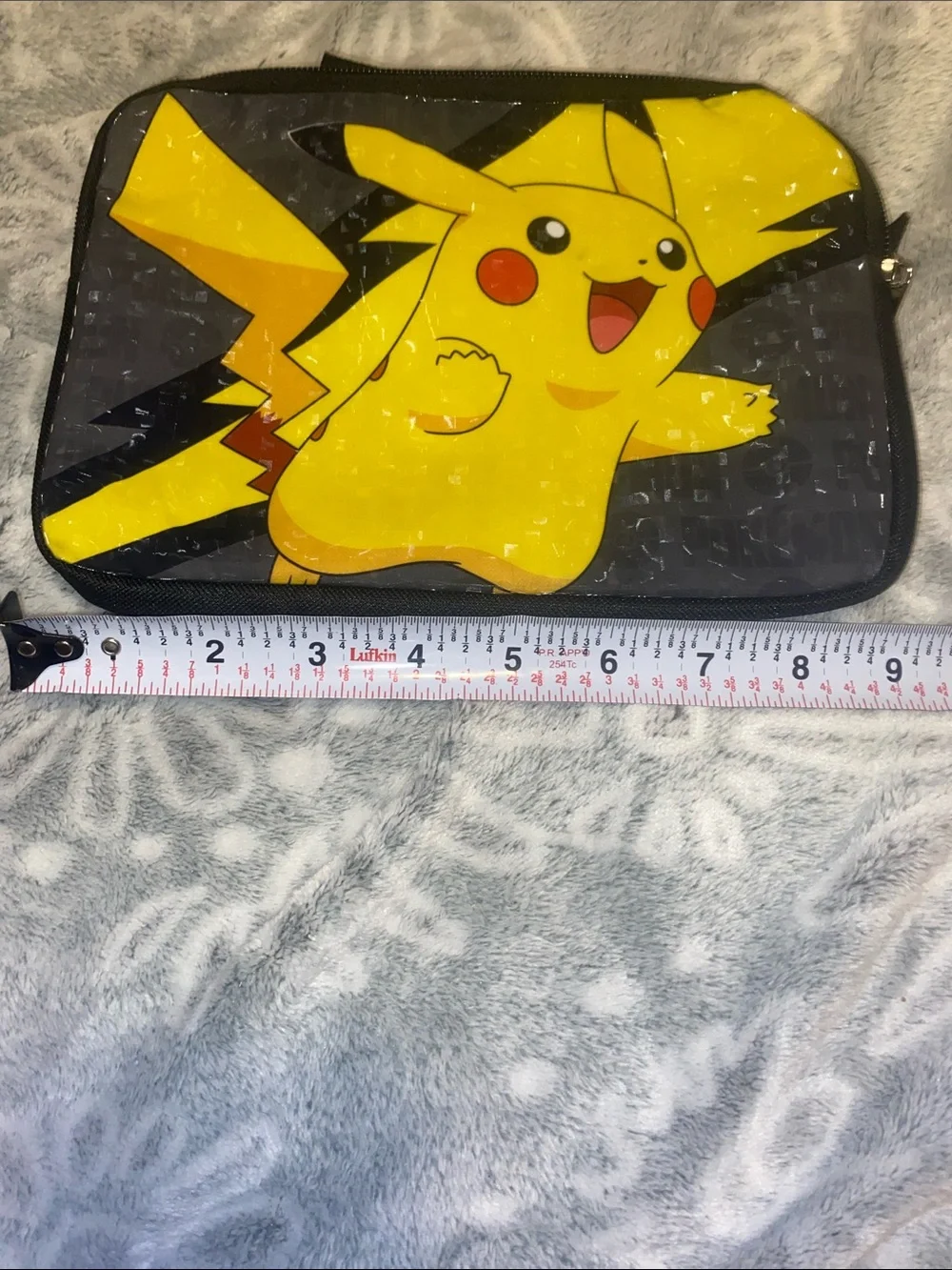 Pokemon Pikachu Black and Yellow Gaming Carry Case